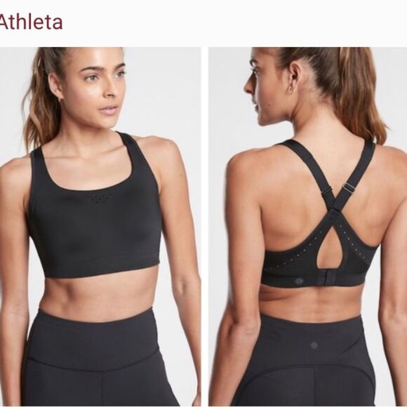 Athleta phenomena black bra size 38DD NWT - Picture 1 of 6